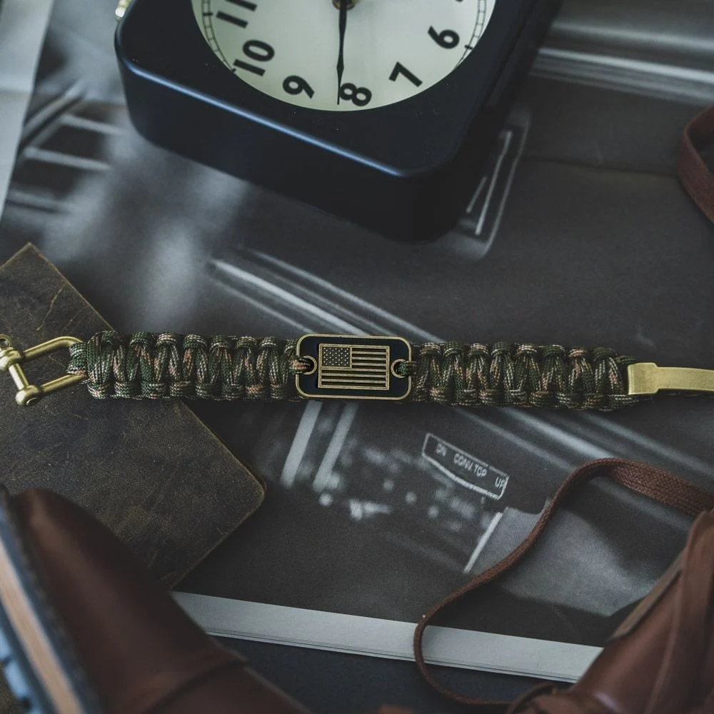 Band Of Brothers Camo Paracord Bracelets - Image 7